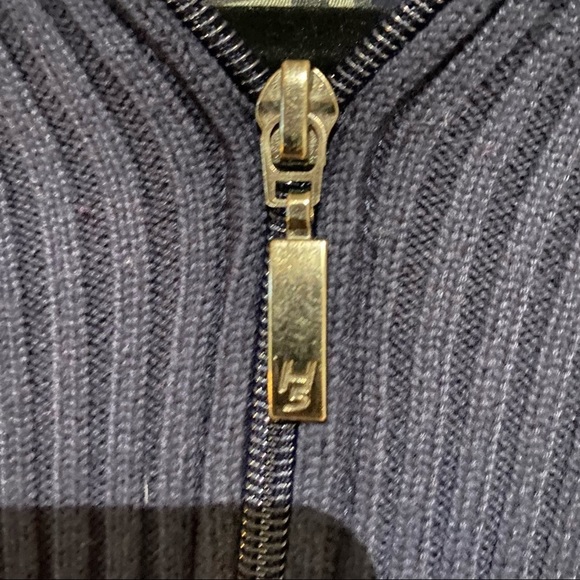 Dark Navy Zip Up Sweatshirt Hathaway H5 series - Picture 6 of 6